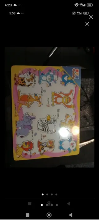 Puzzle de Madera Animales Infantiles