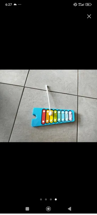 Xilófono infantil de colores