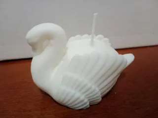 Candela Cigno Reale - Purezza & Amore