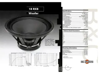 B&C Speakers 18rx b