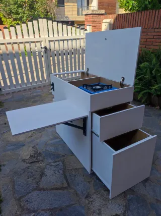 Mueble/cama furgoneta Camper