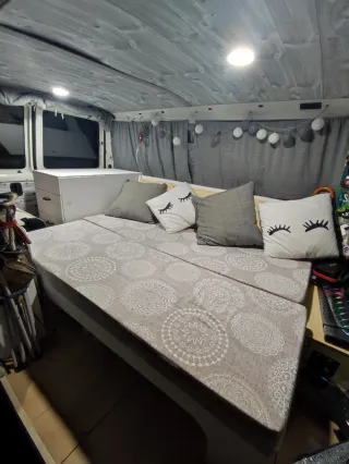 Mueble/cama furgoneta Camper