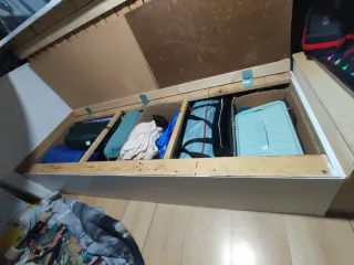 Mueble/cama furgoneta Camper