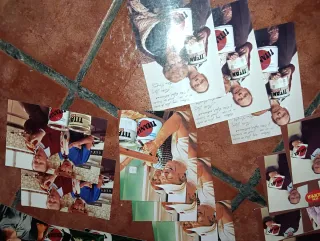 Lote 21 postales antiguas publicidad Titanlux