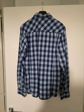 Camicia uomo quadri blu Grand & Hills