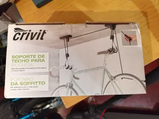 Soporte Bicicleta Techo Carga 30kg