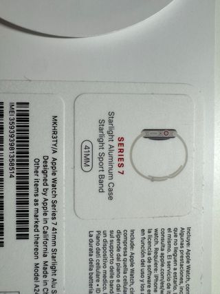 Apple Watch Serie 7 41mm GPS+Cell