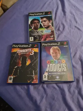 3 juegos PlayStation 2