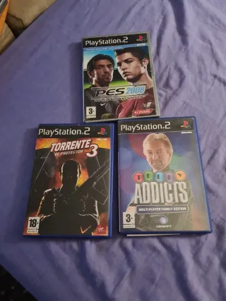 3 juegos PlayStation 2