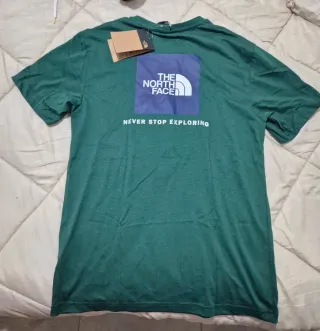 Camiseta The North Face Talla S Verde