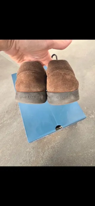 Zapatos Geox Marrones Hombre