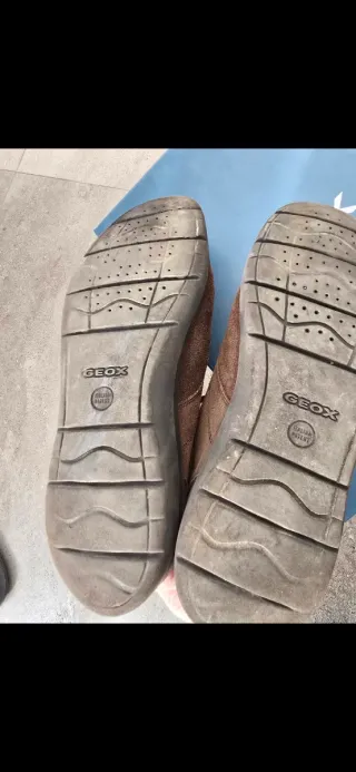 Zapatos Geox Marrones Hombre