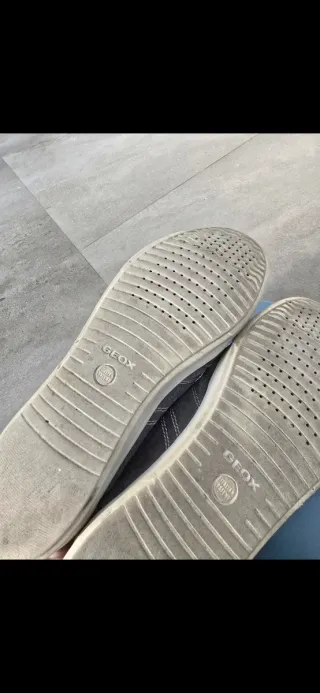 Zapatos Geox chico azul