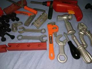Juego de herramientas de juguete