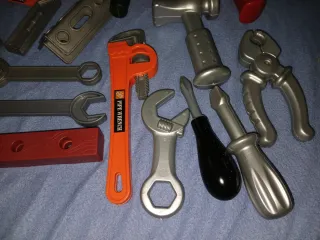 Juego de herramientas de juguete