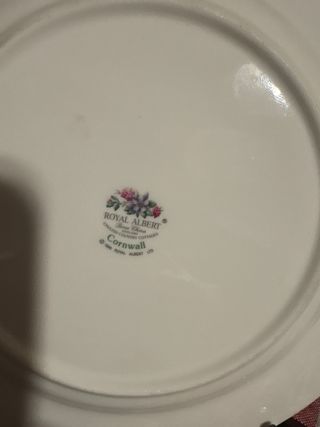 Piatto decorativo Royal Albert Cornwall