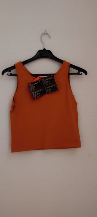 Camiseta Suplex Rosaura nueva, color naranja, L