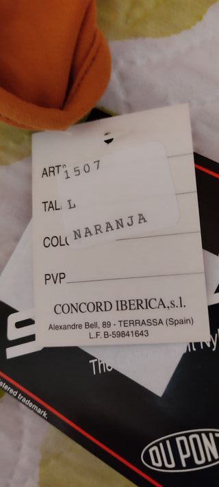 Camiseta Suplex Rosaura nueva, color naranja, L