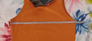 Camiseta Suplex Rosaura nueva, color naranja, L