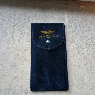 Custodia Breitling blu