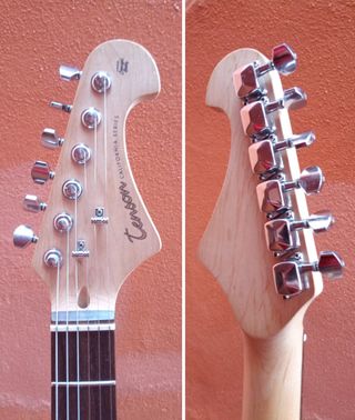 Guitarra Tenson HH Stratocaster modificada