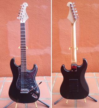 Guitarra Tenson HH Stratocaster modificada