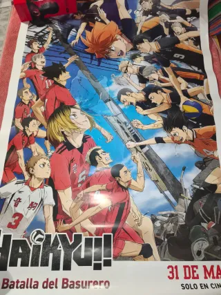 3 Pósters Originales Anime