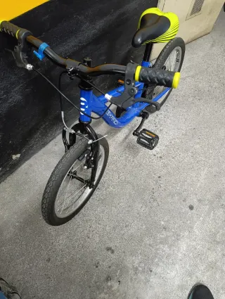 Bicicleta Infantil B-Pro 16 Azul