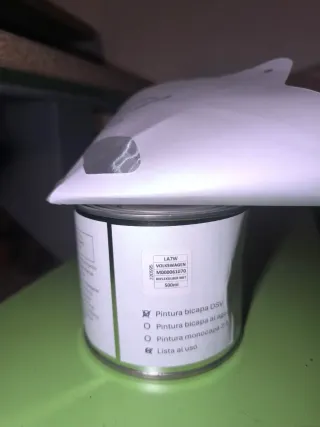 Pintura LA7W + Barniz + Catalizador + Vaso+MASCA