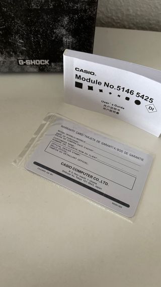 Casio G-Shock Multicolor Blanco