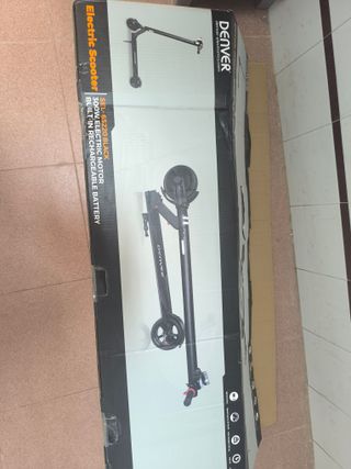 Patinete Eléctrico Denver SEL-65220 Negro