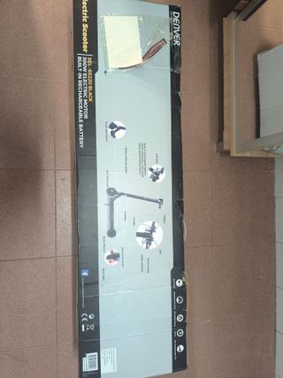 Patinete Eléctrico Denver SEL-65220 Negro