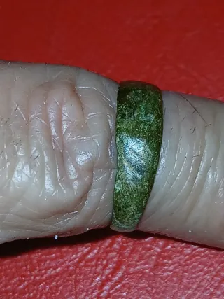 sortija y pieza figura  Romana  IMPERIO ROMANO