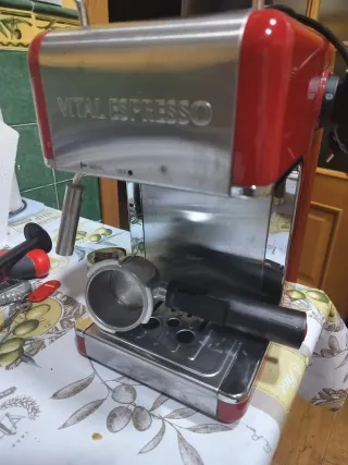 Cafetera Vintage Roja