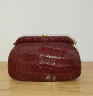 BOLSO PIEL DE COCODRILO