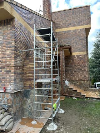 Andamio Aluminio Plegable Wurth Ligero Doble paño