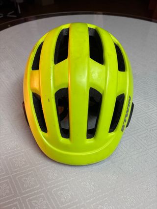 Casco Bicicleta/Patin Amarillo Btwin