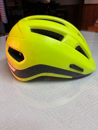 Casco Bicicleta/Patin Amarillo Btwin