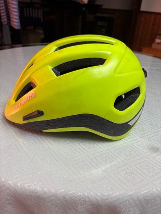Casco Bicicleta/Patin Amarillo Btwin