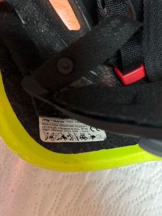 Casco Bicicleta/Patin Amarillo Btwin