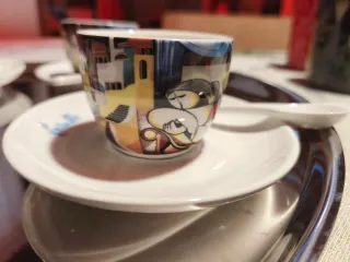 Set 6 Tazzine Caffè Porcellana D'Autore