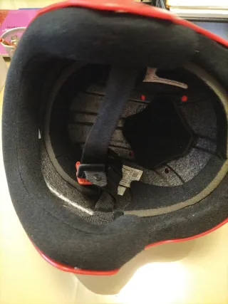 Casco de esquí rojo Quechua