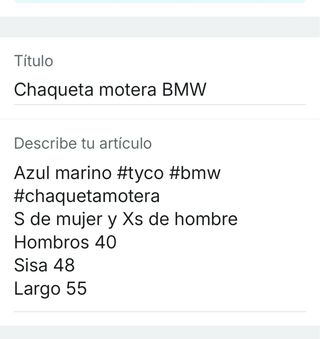 Chaqueta BMW Motorrad Azul