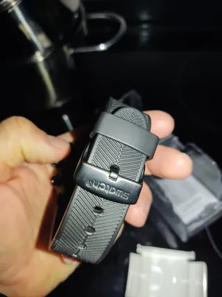 Swatch Irony Cronografo Nero Blu acciao