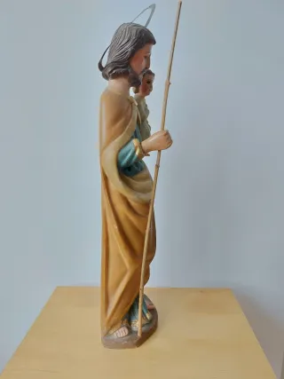 San José Talla Madera Olot 34cm