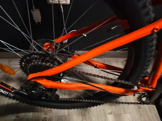 Bicicleta Naranja nueva