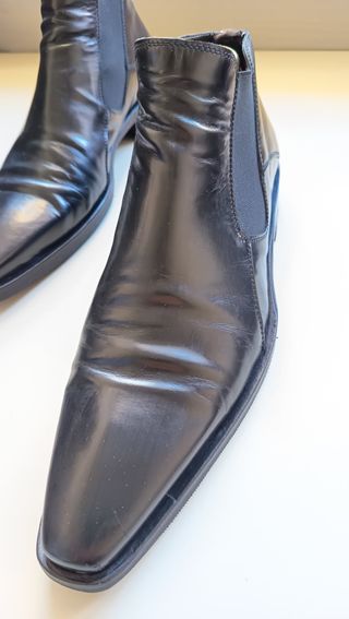 Roberto Botticelli Stivaletti Pelle Nera