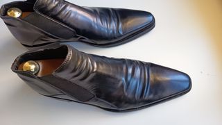 Roberto Botticelli Stivaletti Pelle Nera