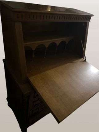 Segretario stile barocco in legno