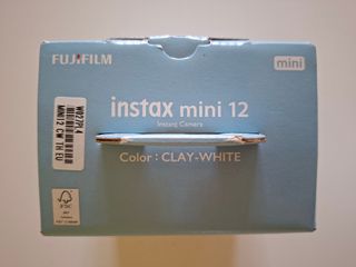Cámara Fujifilm Instax Mini 12 Blanca Nueva